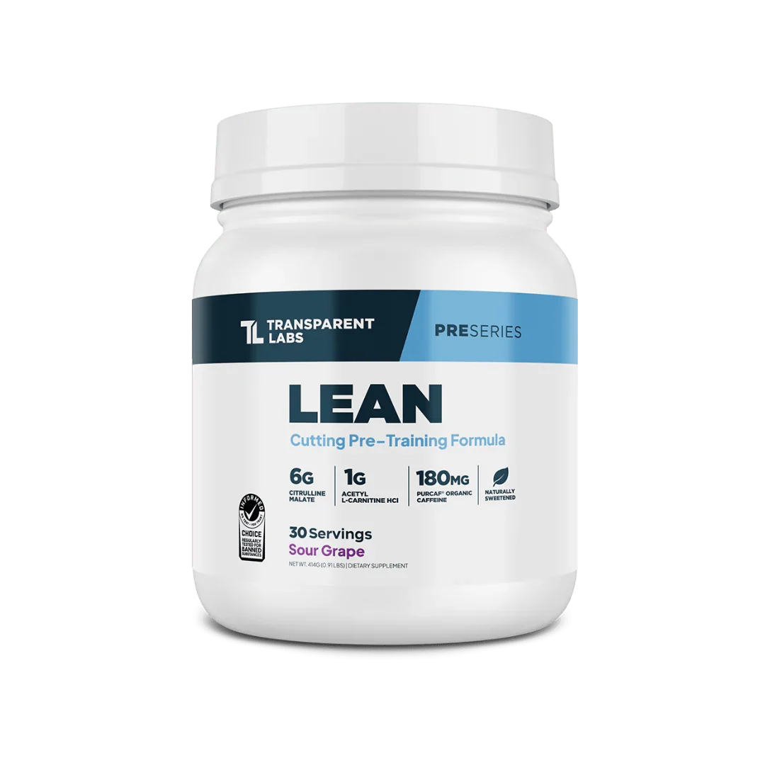 Transparent Labs  Lean Pre-Workout