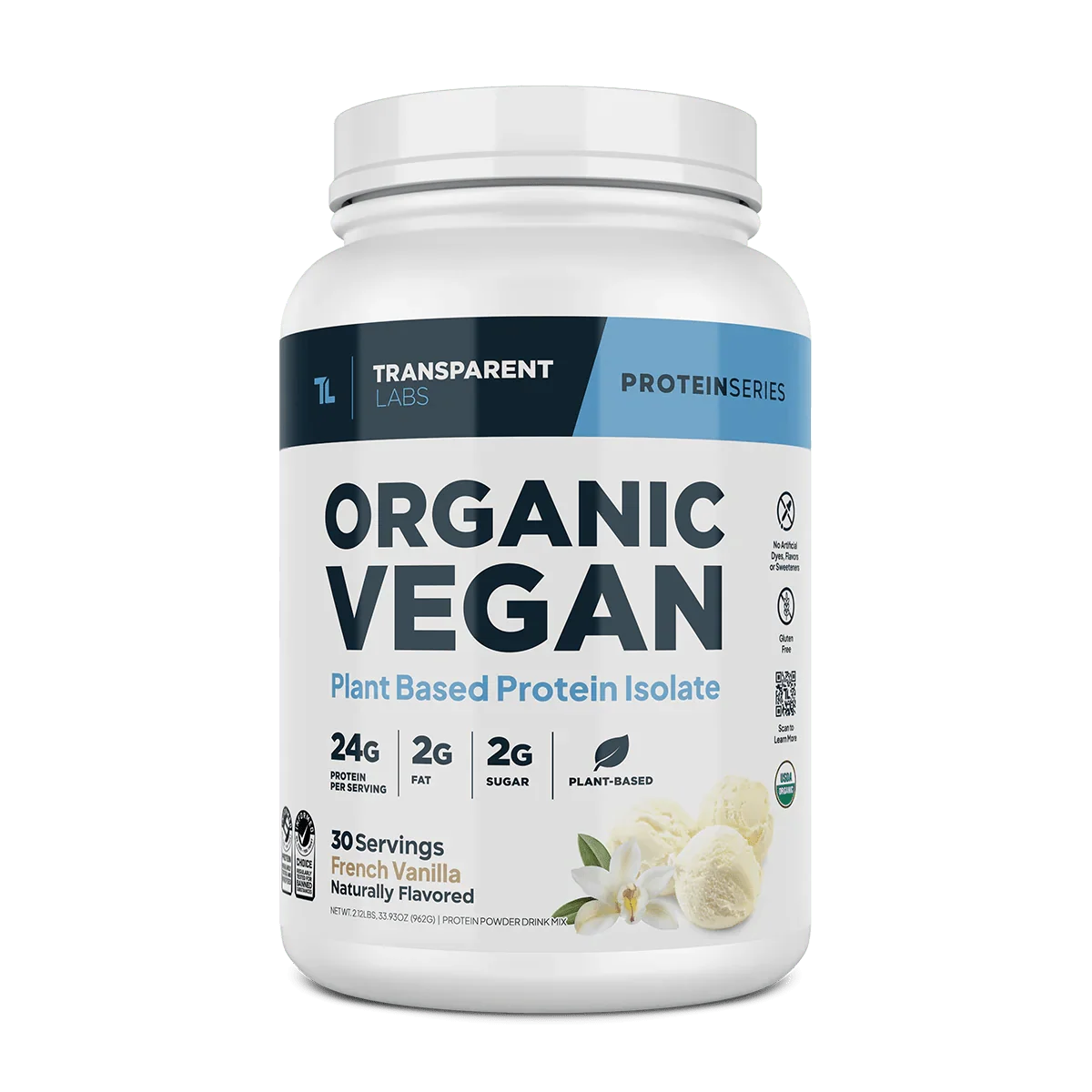Transparent Labs Organic Vegan Plant Isolate