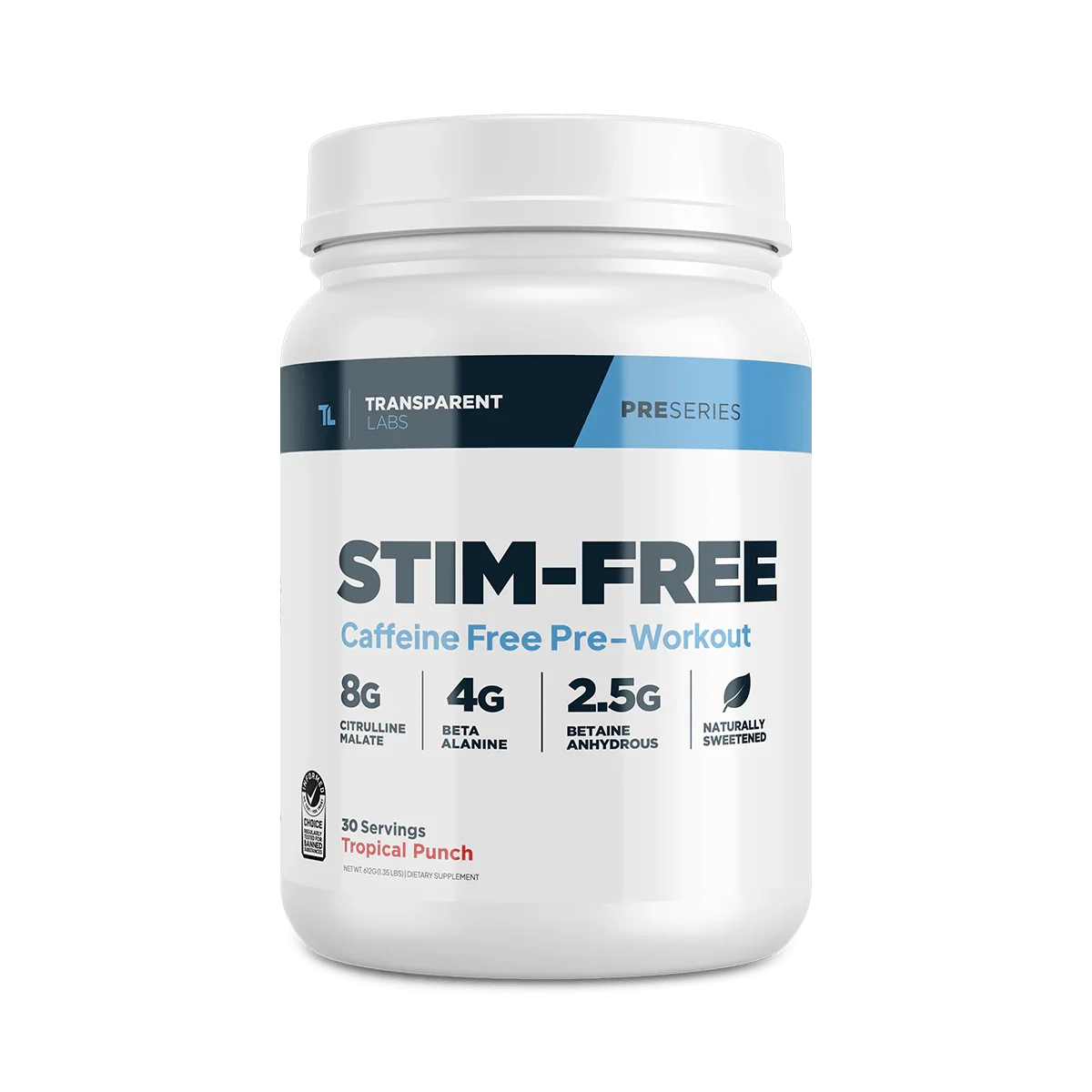 Transparent Labs Stim Free Pre-Workout