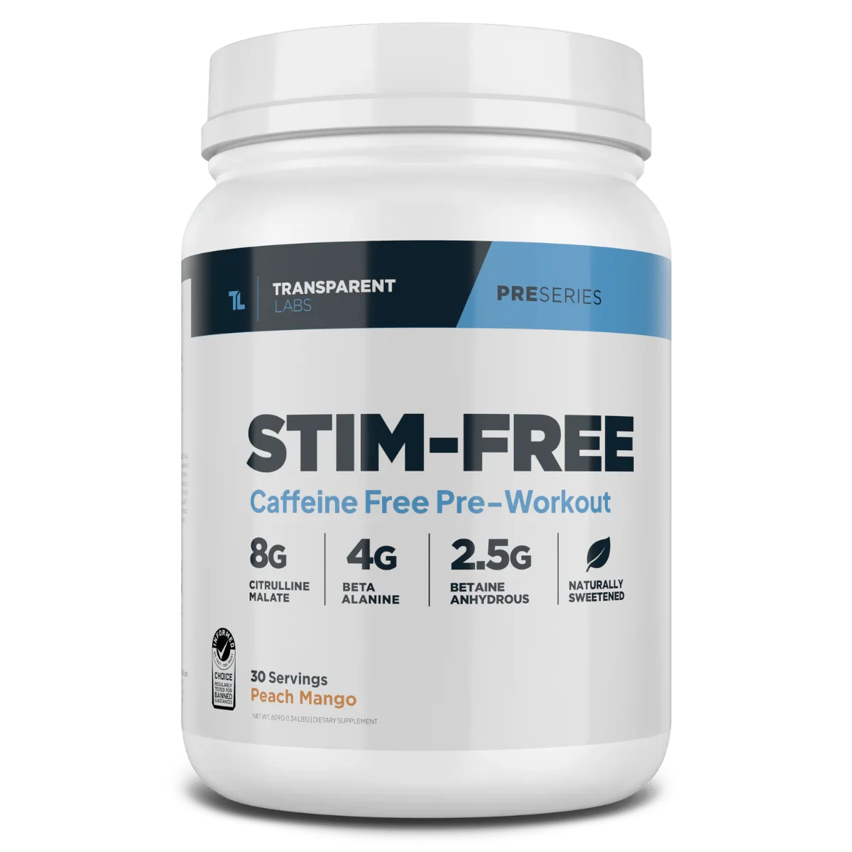 Transparent Labs Stim Free Pre-Workout