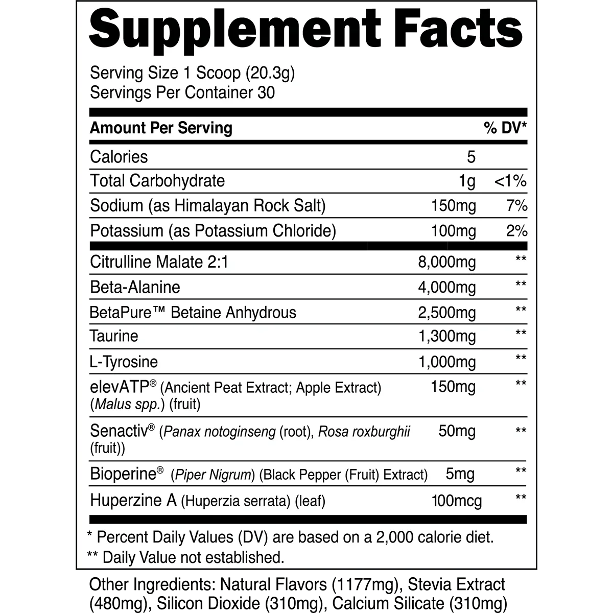 Transparent Labs Stim Free Pre-Workout