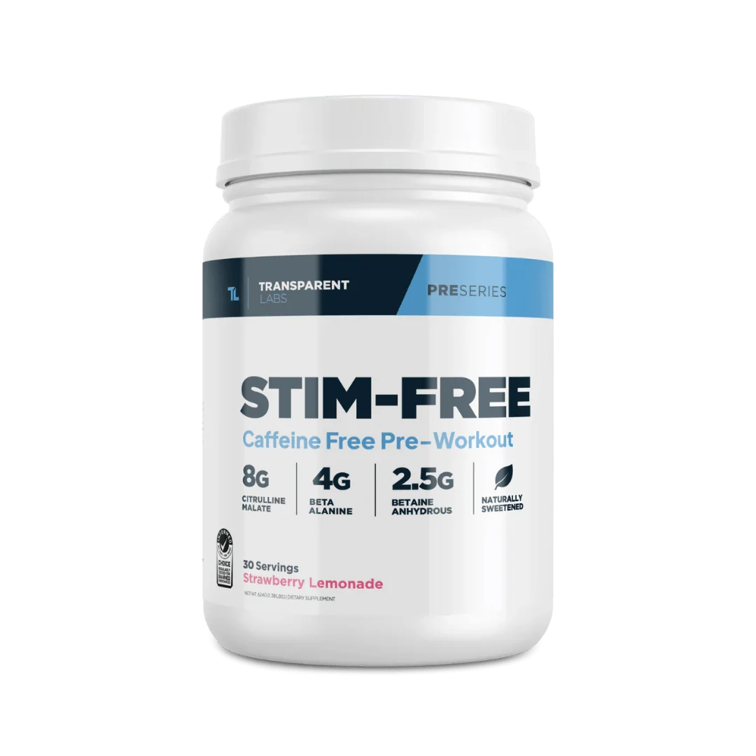 Transparent Labs Stim Free Pre-Workout