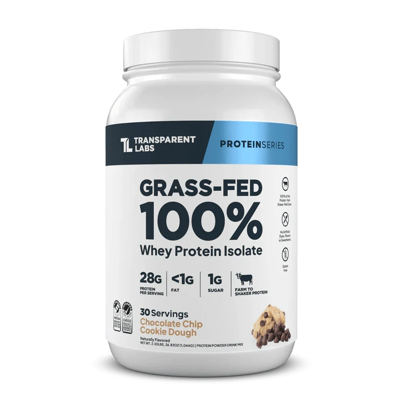 Transparent Labs 100% Grass Fed Whey Isolate (30 Ser)