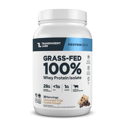 Transparent Labs 100% Grass Fed Whey Isolate (30 Ser)