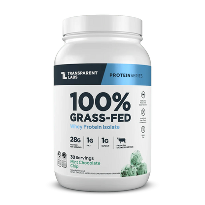 Transparent Labs 100% Grass Fed Whey Isolate (30 Ser)
