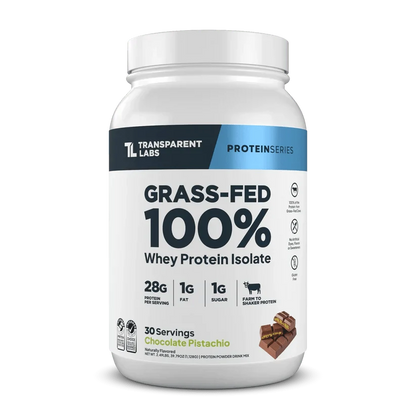 Transparent Labs 100% Grass Fed Whey Isolate (30 Ser)