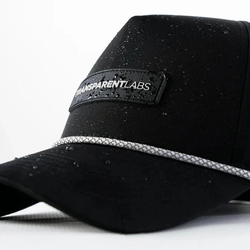 Transparent Labs 5 Panel Black Cap