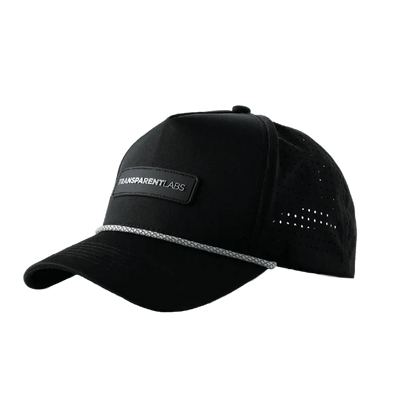 Transparent Labs 5 Panel Black Cap