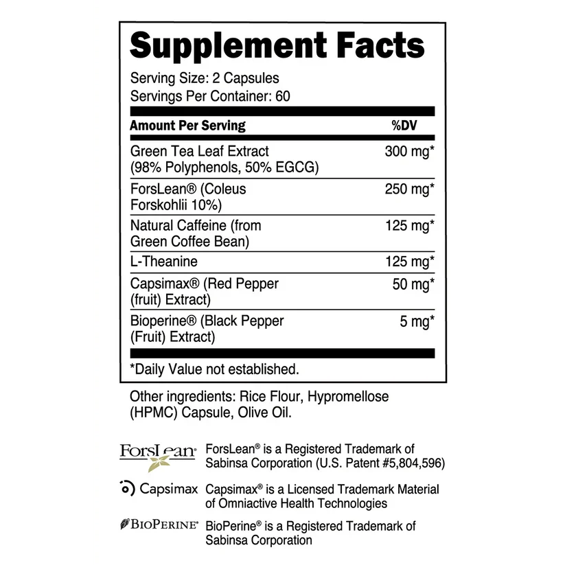 Transparent Labs Body Recomp - Fat Burner