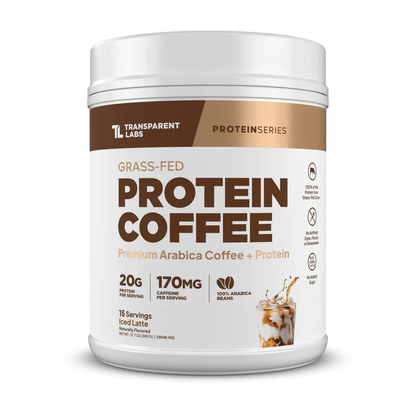 Transparent Labs Grass-Fed Protein Coffee Powder