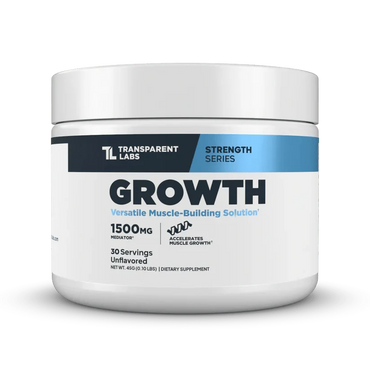 Transparent Labs Growth - Muscle Building Solution