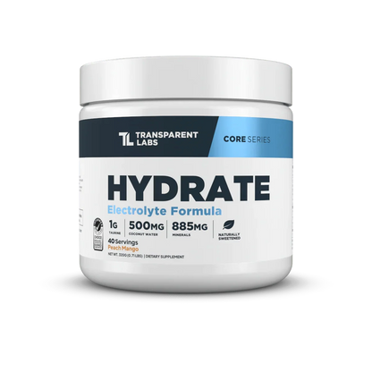 Transparent Labs Hydrate Electrolyte Formula