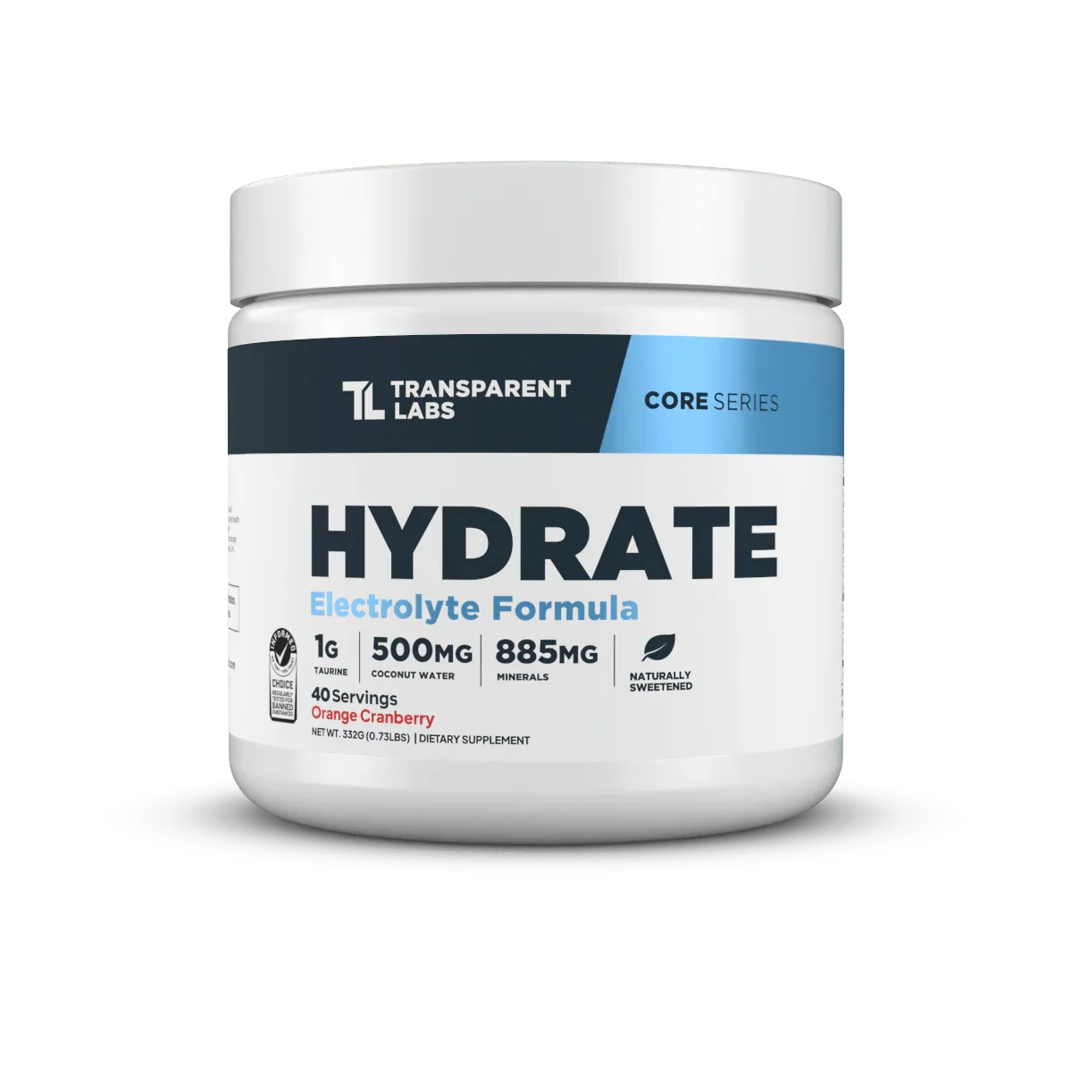 Transparent Labs Hydrate Electrolyte Formula