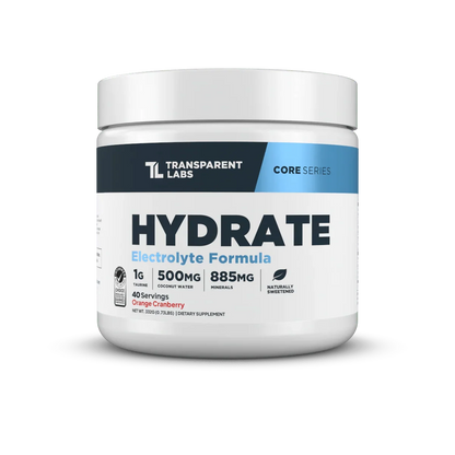 Transparent Labs Hydrate Electrolyte Formula