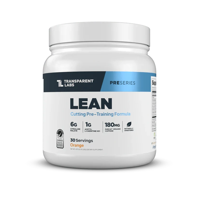 Transparent Labs  Lean Pre-Workout