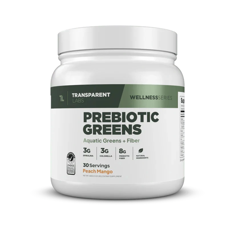 Transparent Labs Prebiotic Greens