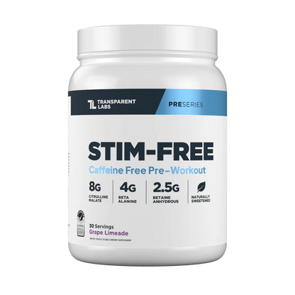 Transparent Labs Stim Free Pre-Workout