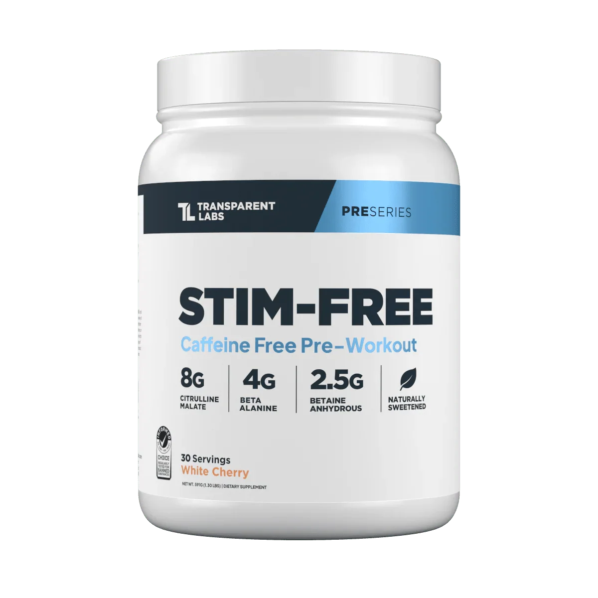 Transparent Labs Stim Free Pre-Workout