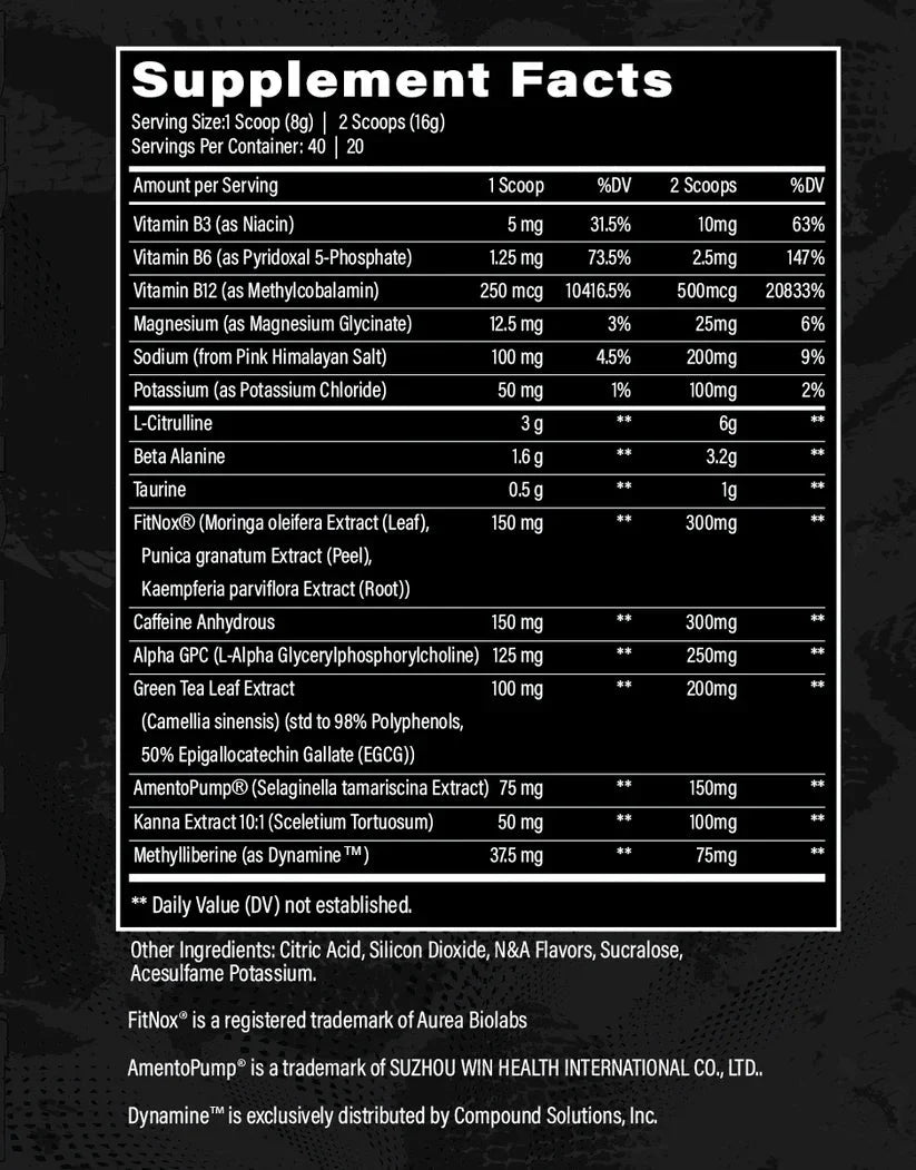 Triple 9 Tactical Grade Pre Workout
