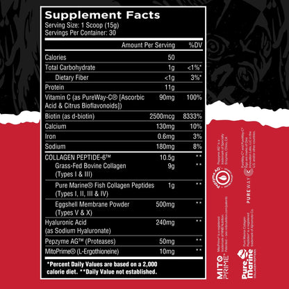 Unmatched Collagen Peptide-6 Longevity Formula*