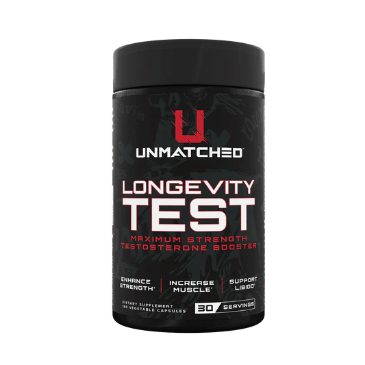 Unmatched Longevity Test Maximum Strength 180 Caps
