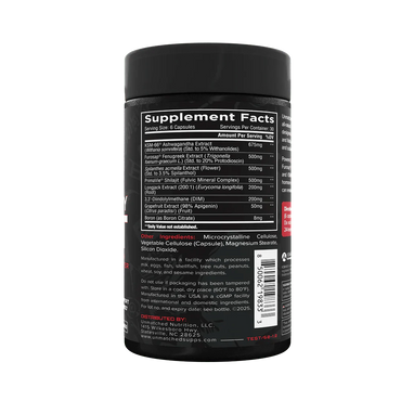 Unmatched Longevity Test Maximum Strength 180 Caps