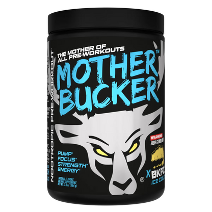 Bucked Up Mother Bucker Pre-Workout | 400mg Caffeine for Extreme Energy, Focus & Pumps