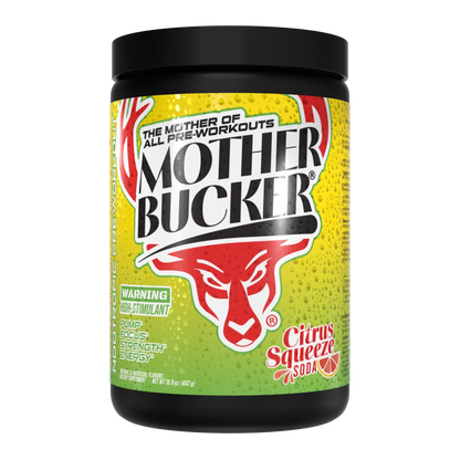 Bucked Up Mother Bucker Pre-Workout | 400mg Caffeine for Extreme Energy, Focus & Pumps
