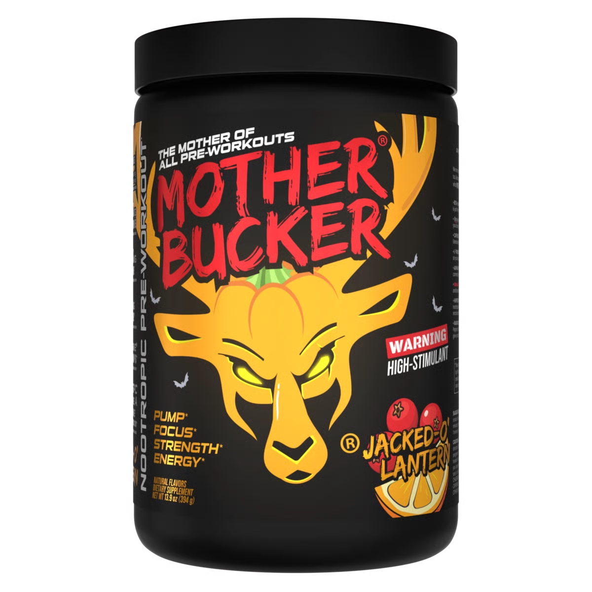 Bucked Up Mother Bucker Pre-Workout | 400mg Caffeine for Extreme Energy, Focus & Pumps