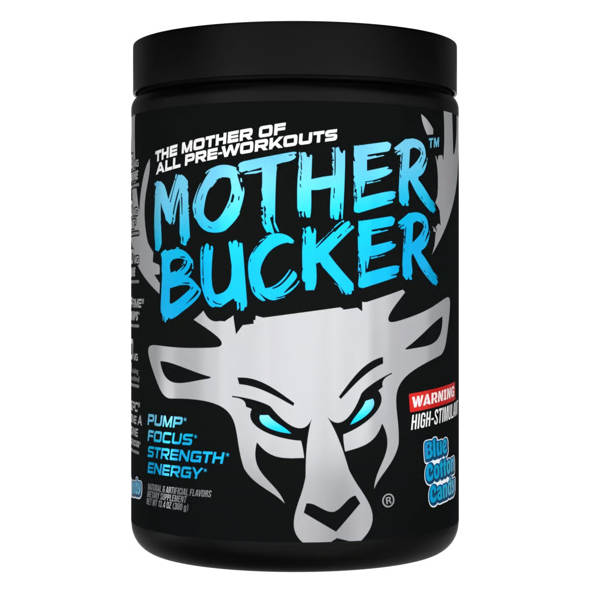 Bucked Up Mother Bucker Pre-Workout | 400mg Caffeine for Extreme Energy, Focus & Pumps