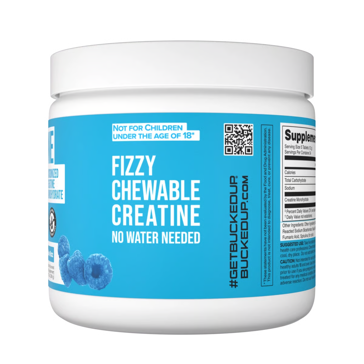 Bucked Up Creatine Candy | 5g Micronized Creatine Monohydrate Chewables