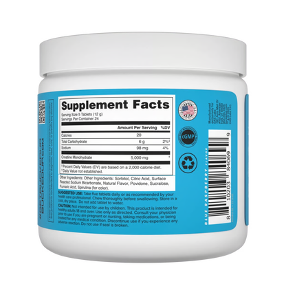 Bucked Up Creatine Candy | 5g Micronized Creatine Monohydrate Chewables
