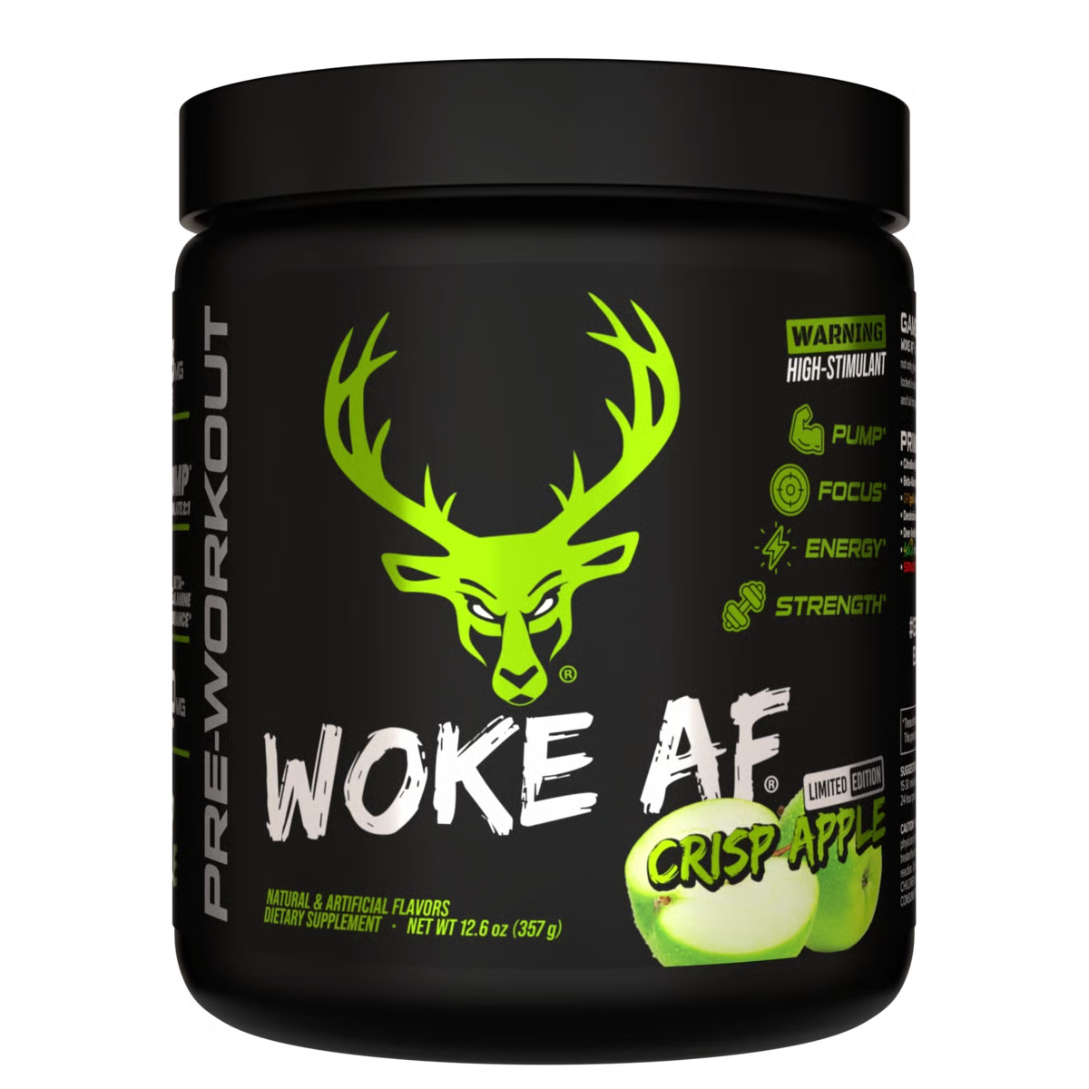 Bucked Up Woke AF - High Stimulant Pre-Workout