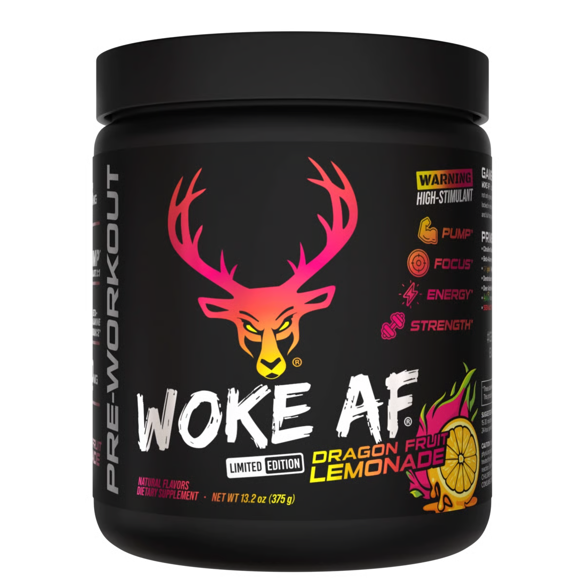 Bucked Up Woke AF - High Stimulant Pre-Workout
