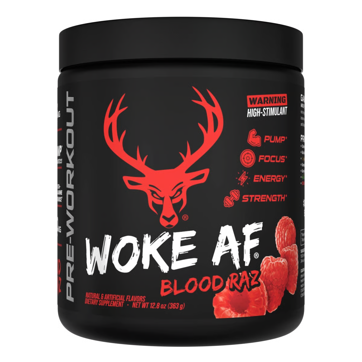 Bucked Up Woke AF - High Stimulant Pre-Workout