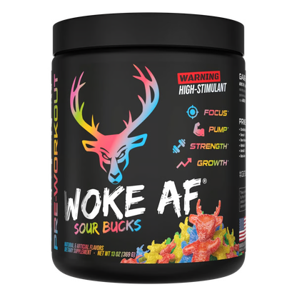 Bucked Up Woke AF - High Stimulant Pre-Workout