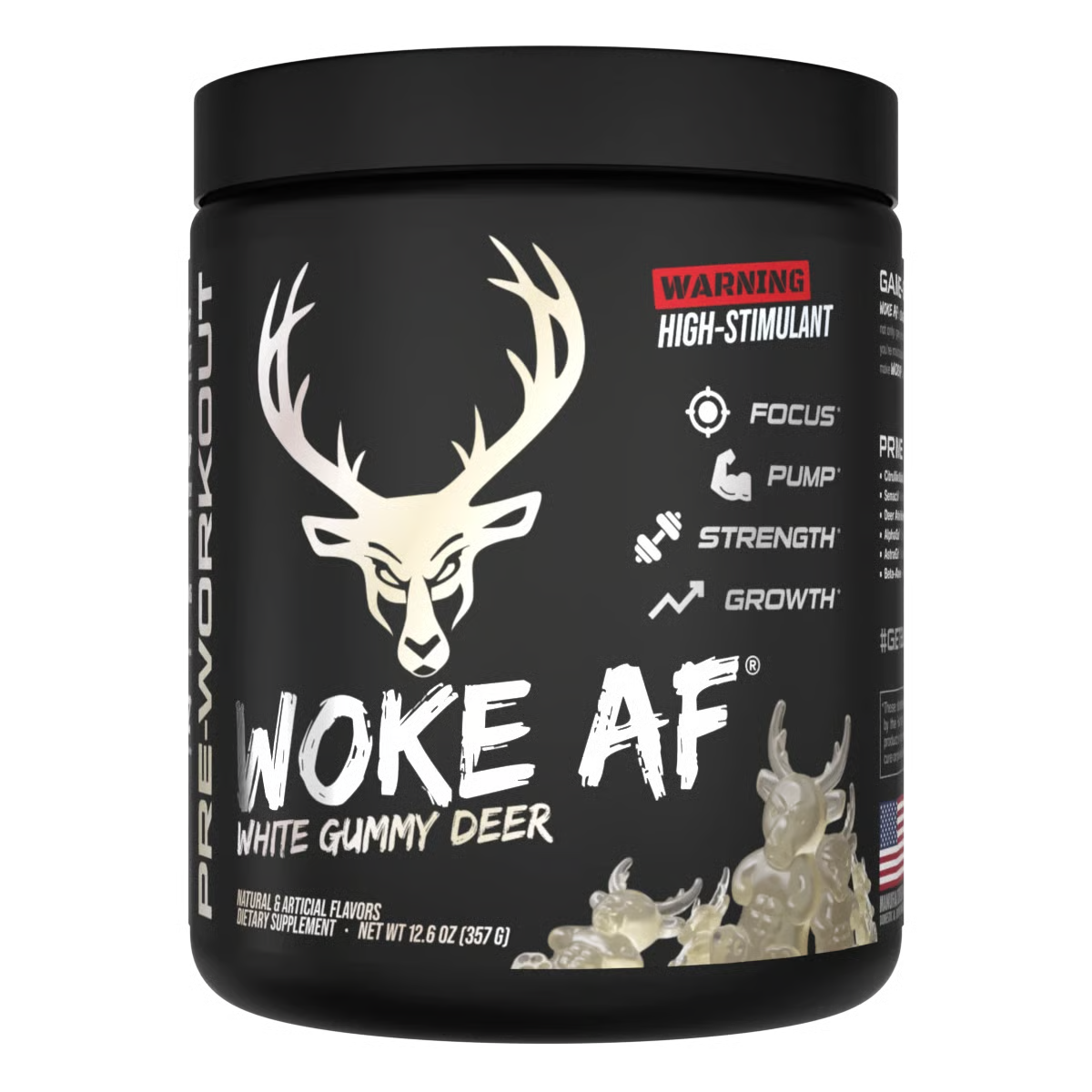 Bucked Up Woke AF - High Stimulant Pre-Workout