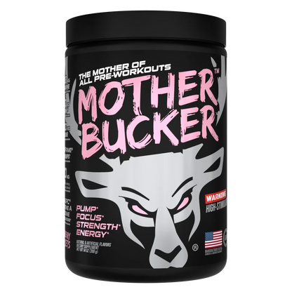 Bucked Up Mother Bucker Pre-Workout | 400mg Caffeine for Extreme Energy, Focus & Pumps