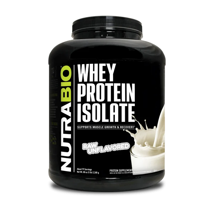 Nutrabio Whey Protein Isolate -5 Lbs