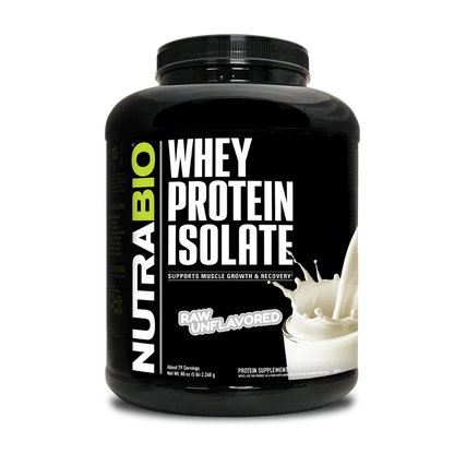 Nutrabio Whey Protein Isolate -5 Lbs