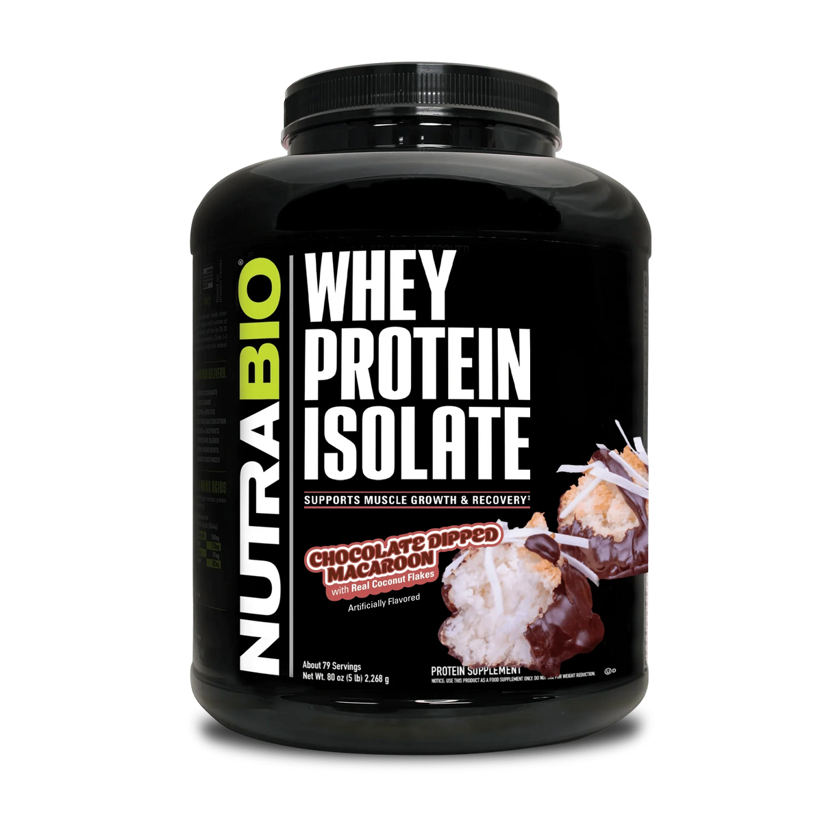 Nutrabio Whey Protein Isolate -5 Lbs