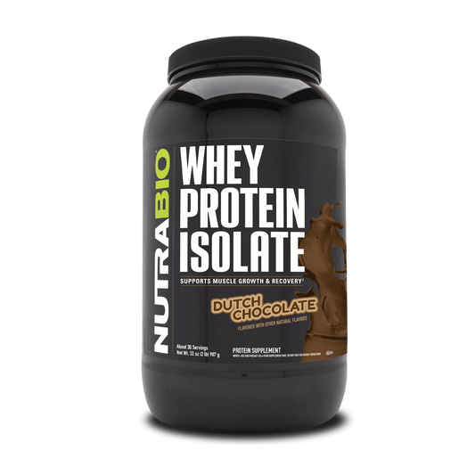 Nutrabio Whey Protein Isolate 2 Lbs