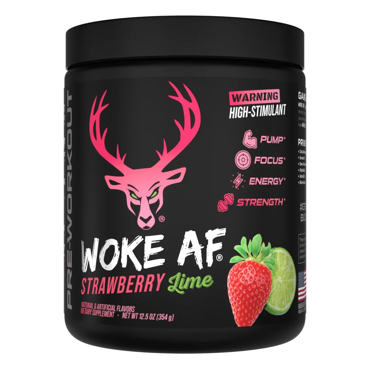 Bucked Up Woke AF - High Stimulant Pre-Workout