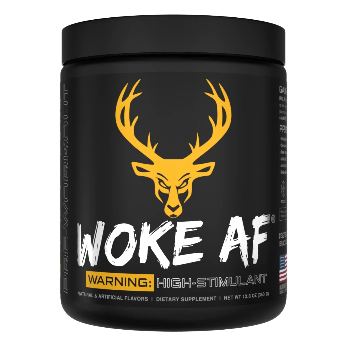 Bucked Up Woke AF - High Stimulant Pre-Workout