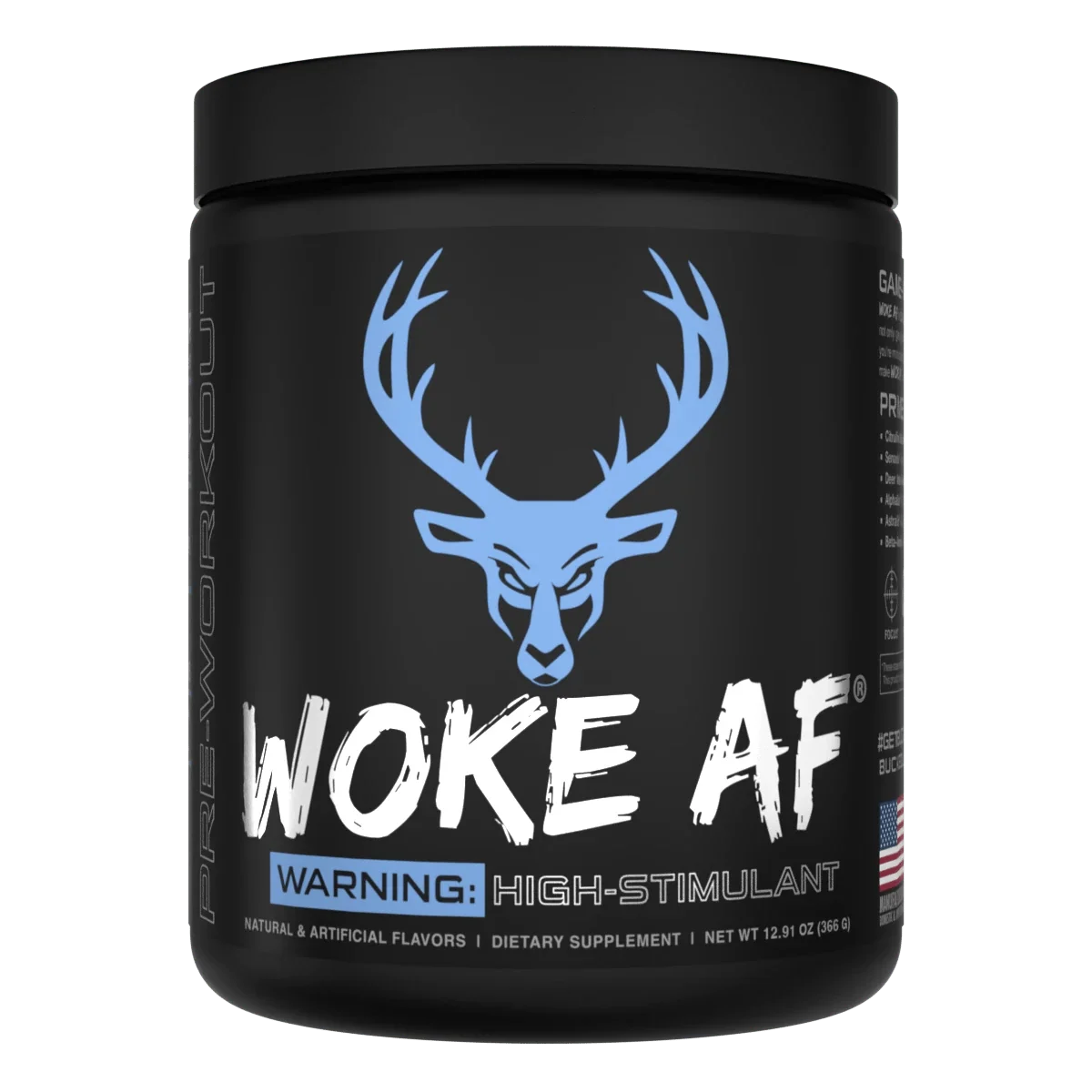 Bucked Up Woke AF - High Stimulant Pre-Workout