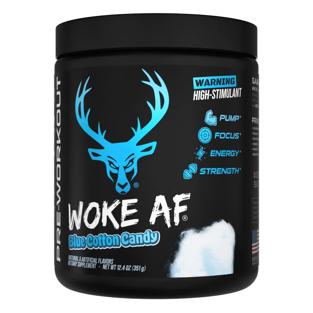 Bucked Up Woke AF - High Stimulant Pre-Workout