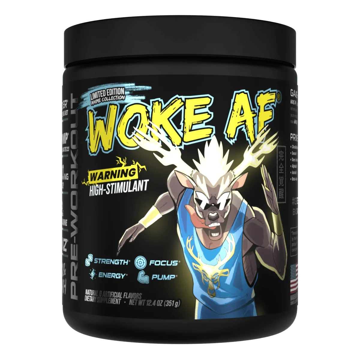 Bucked Up Woke AF - High Stimulant Pre-Workout