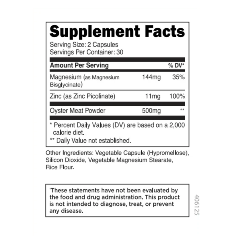 Transparent Labs ZMO -60 capsules