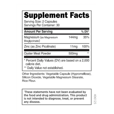 Transparent Labs ZMO -60 capsules